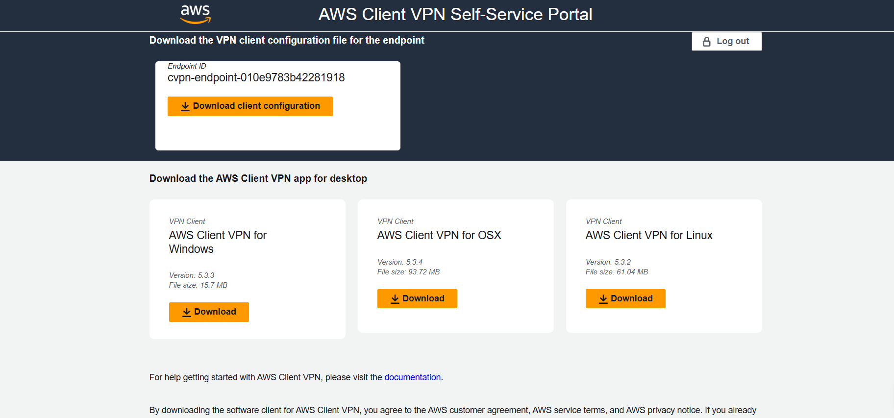 Open Self Service Portal